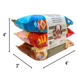 Wholesale Facial & Makeup Cleansing Wipes 3 Pack (Collagen, Argan Oil & Retinol) $1.67/Pack