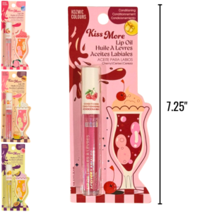 Wholesale Premium Lip Oil Assorted Colours & Flavours (4 Varieties)