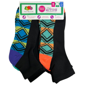 Wholesale Girls' Ankle Socks 6 Pack (Size 4–10) ($1.50 Each)