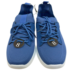 Wholesale Ladies Lace-Up Running Shoes Denim Blue (Size 6–10)