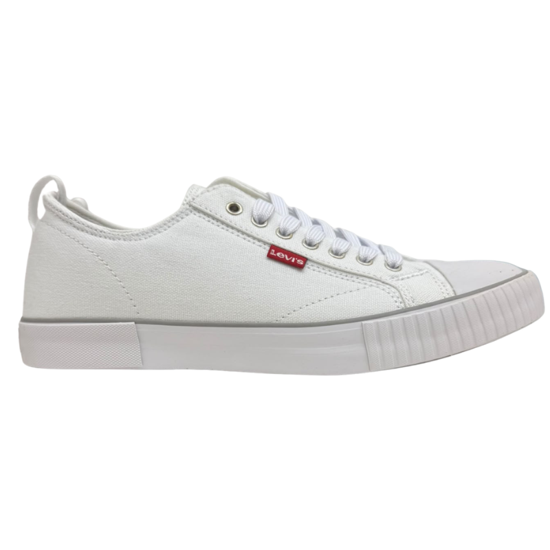 Wholesale Brand Mame Levi's Men's Canvas Sneaker Shoes White (Size 8–13) - Image 5
