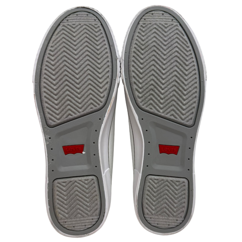 Wholesale Brand Mame Levi's Men's Canvas Sneaker Shoes White (Size 8–13) - Image 3