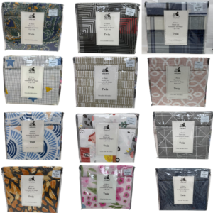 Wholesale Twin Sheet Set 4 Piece Assorted Prints 