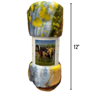 Wholesale Animal Horse Print Throw Blanket (50x60in)