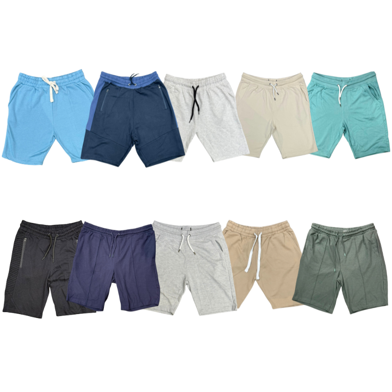 Wholesale Adult Fleece Shorts Assorted Colours (S–2XL)