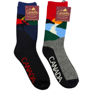 Wholesale Adult Thermal Socks – Assorted Patterns (Size 10–13)