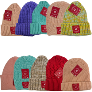 Wholesale Ladies Toque – Assorted Styles & Colours