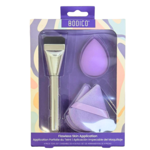 Wholesale Ultra Thin Makeup Brush with Sponge (4 Pack)