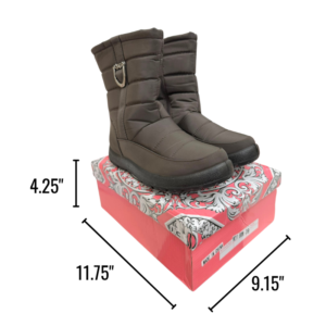 Wholesale Ladies Winter Boot – Brown (Size 36–41)