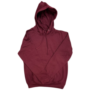 Wholesale Adult Pullover Hoody, Burgundy (Size S)