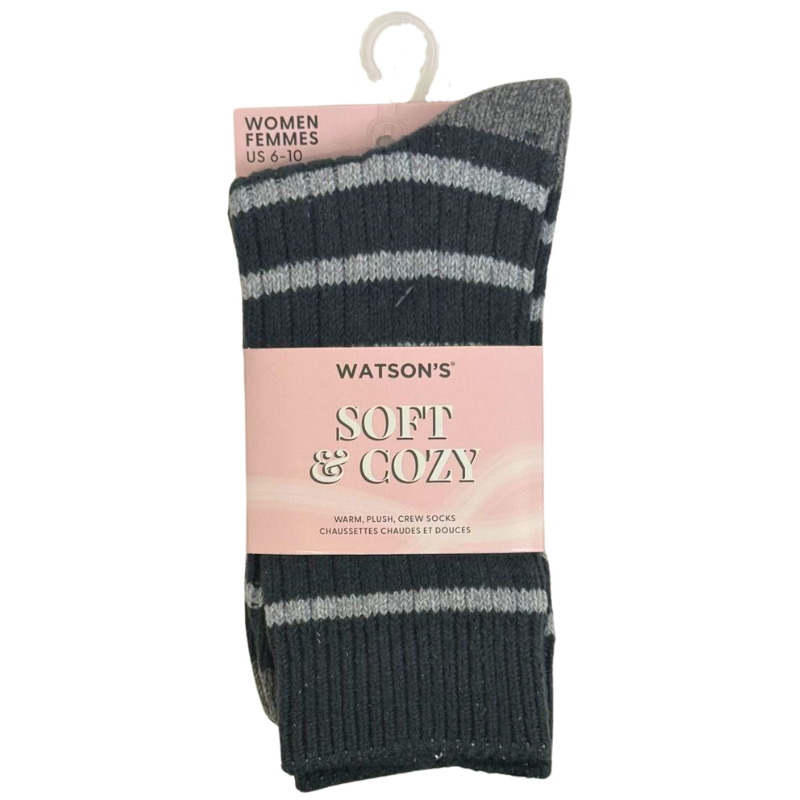 Wholesale Ladies' Soft & Cozy Socks, Assorted (Size 9-11) - Image 3