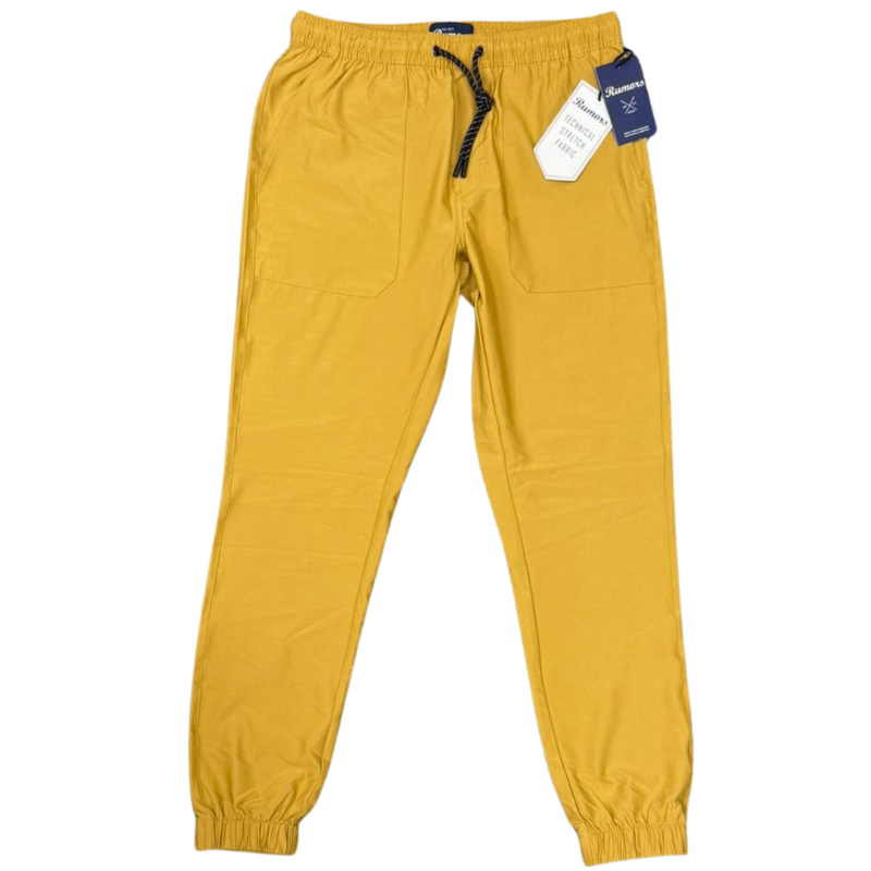 Wholesale Men's Stretch Jogger Pants, Khaki (Sizes S-2XL)