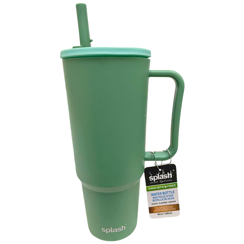 Wholesale Water Bottle/ Tumbler with Handle, Assorted Colours (40oz / 1200ml) - Image 5