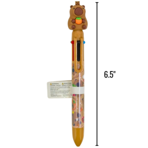Wholesale Capybara Multi-Pen (6 Colours)
