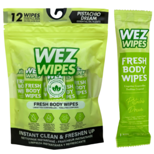 Wholesale Pistachio Dream  Body Wipes 12 Pack  ($0.42 Each)