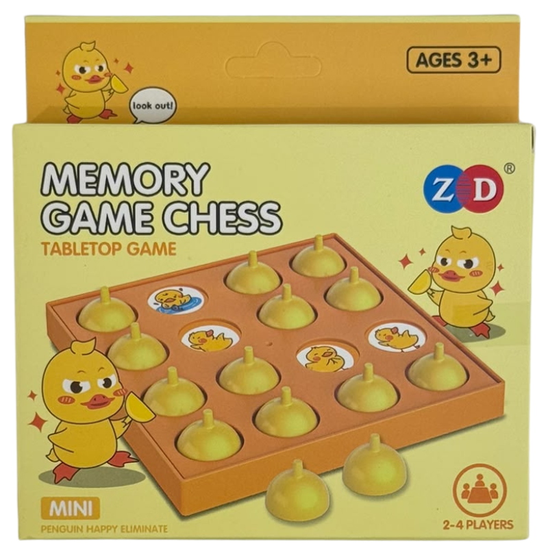 Wholesale Mini Animal-Themed Memory Chess Game (2-4 Players, Ages 3+) - Image 2