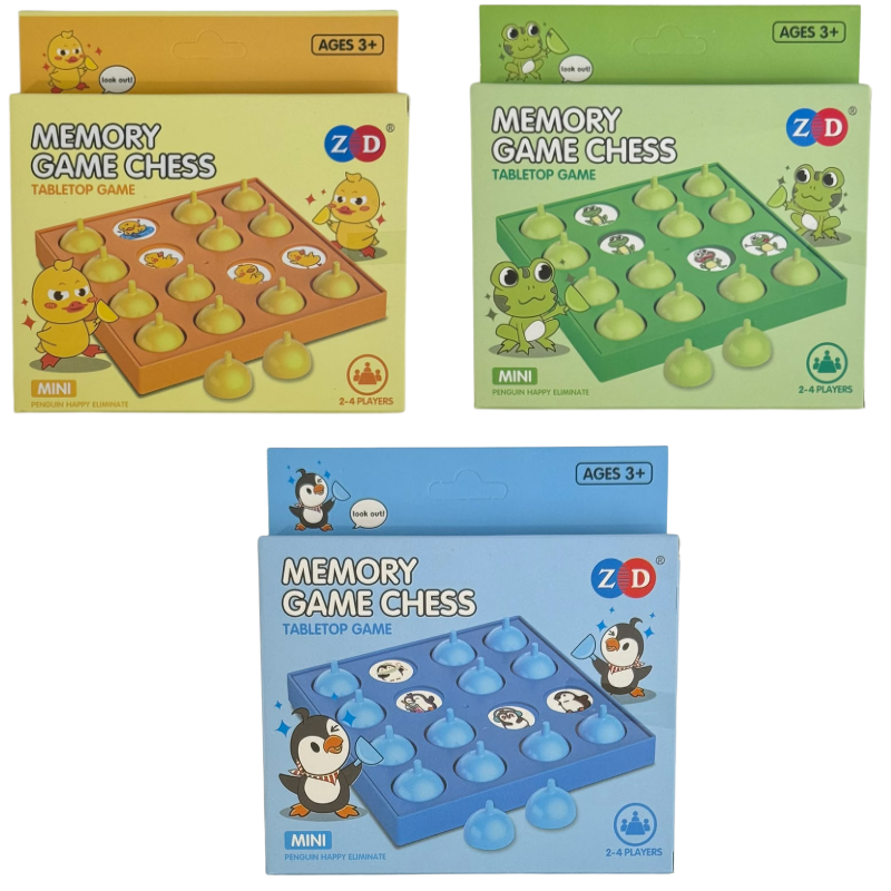 Wholesale Mini Animal-Themed Memory Chess Game (2-4 Players, Ages 3+) - Image 5