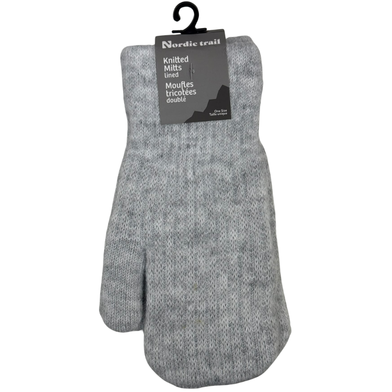 Wholesale Ladies Knit Soft Lined Mittens, 3 Colours - Image 4