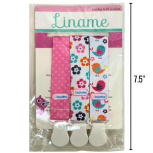 Wholesale Teether Clip, Pink (3 Pack) ($0.66 Each)