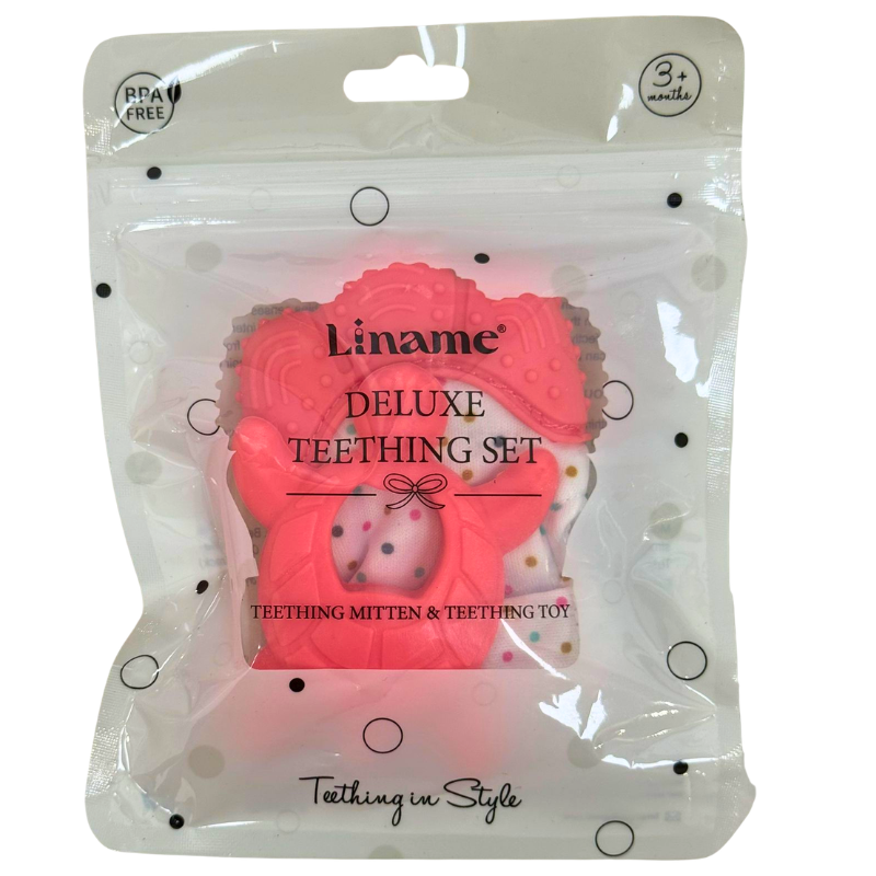 Wholesale Teether Mitt & Toy Set, Assorted Colours - Image 9