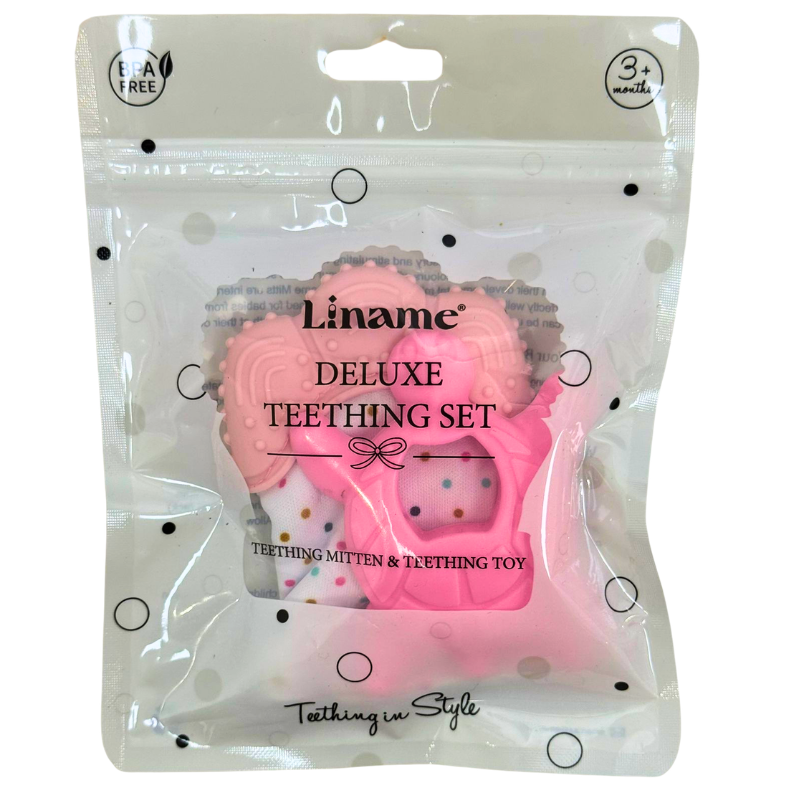 Wholesale Teether Mitt & Toy Set, Assorted Colours - Image 5