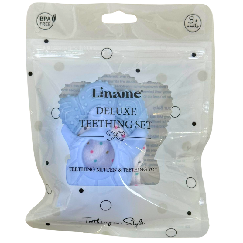 Wholesale Teether Mitt & Toy Set, Assorted Colours - Image 6