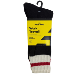 Wholesale Adult Thermal Sock, Black (1 Pack, Size 10-13)