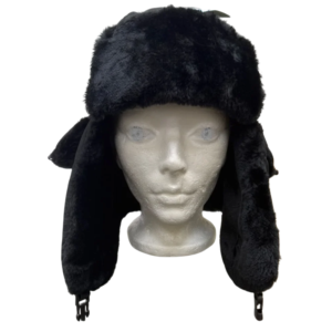 Wholesale Adult Trapper Hat, Black