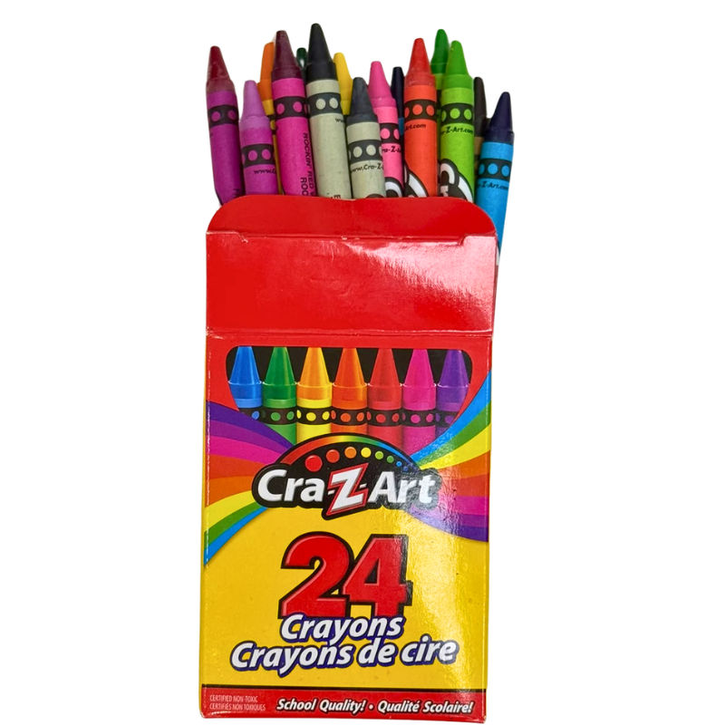 Wholesale Brand Name Crazy Art Crayons (24 Pack) - Image 2