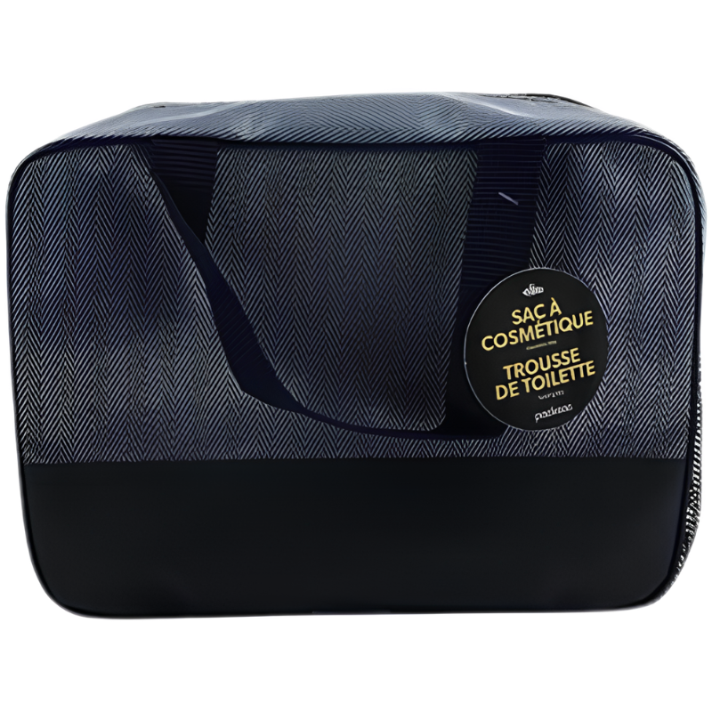 Wholesale Travel Cosmetic Bag Mesh Bottom, 3 Colours - Image 5