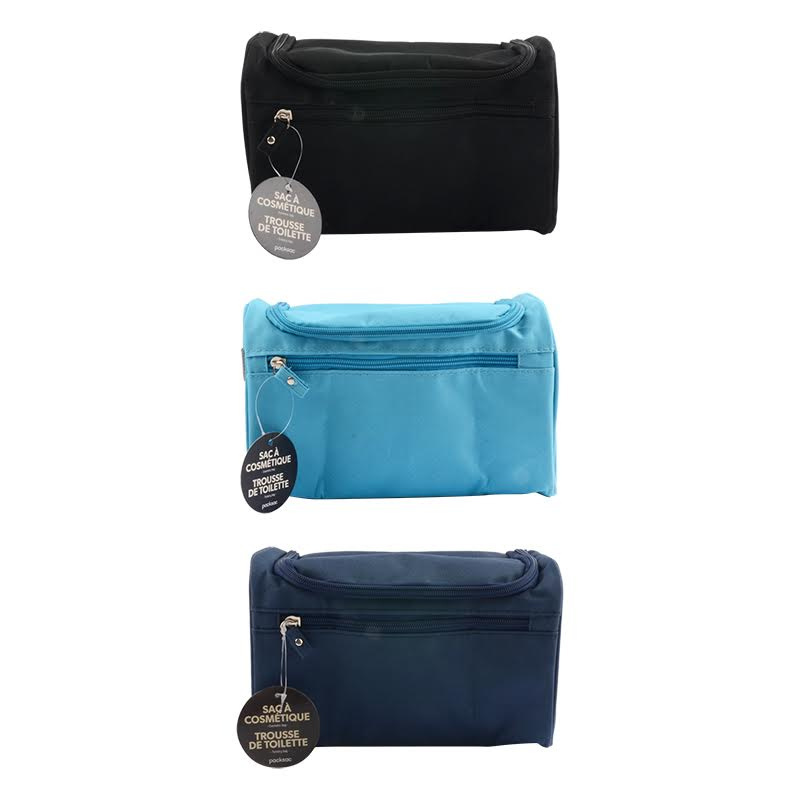 Wholesale Travel Toiletry Bag, Assorted Colours - 6" x 5" x 9.5" - Image 5
