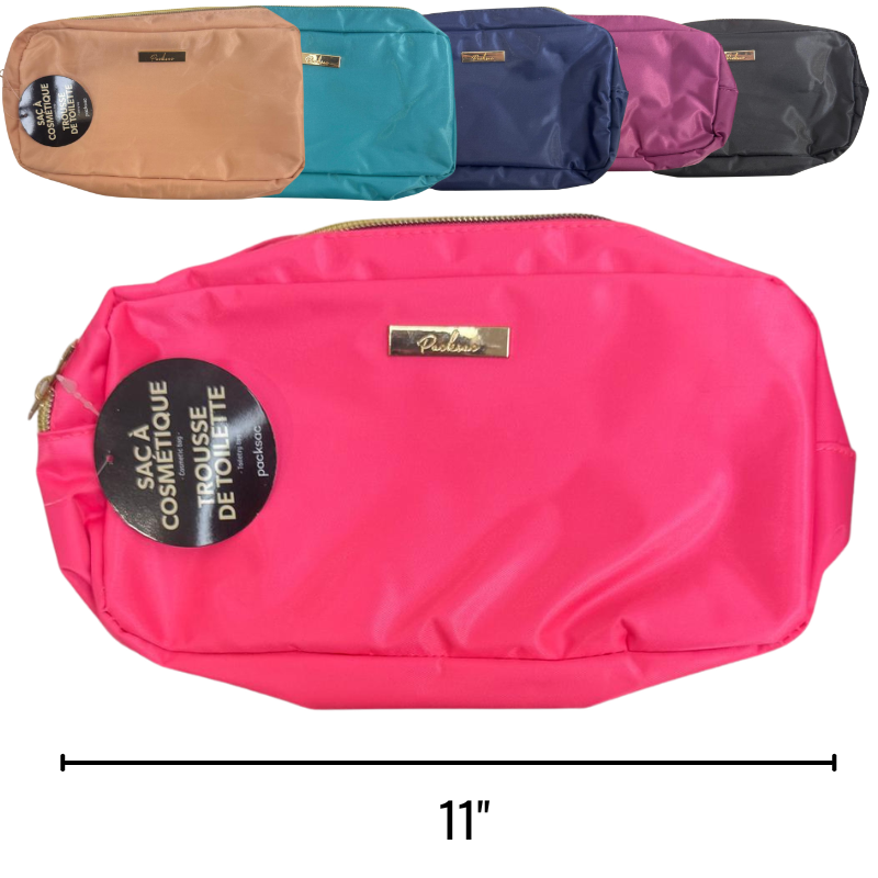 Wholesale Toiletries & Cosmetic Bag, Assorted Colours