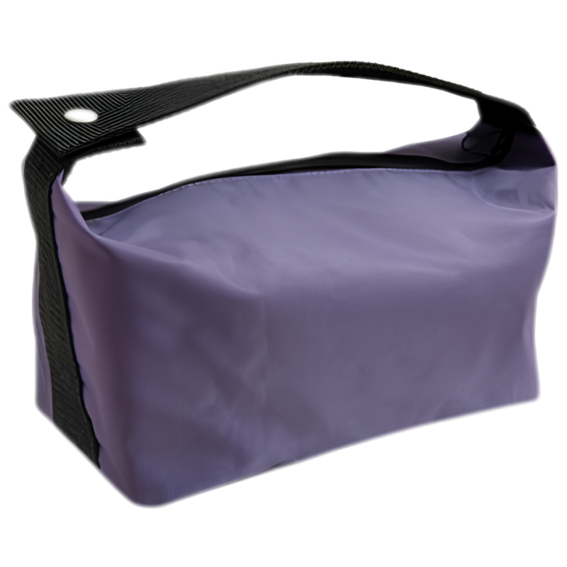 Wholesale Classic Cosmetic Bag with Buttoned Handle, Assorted Colours - Image 4
