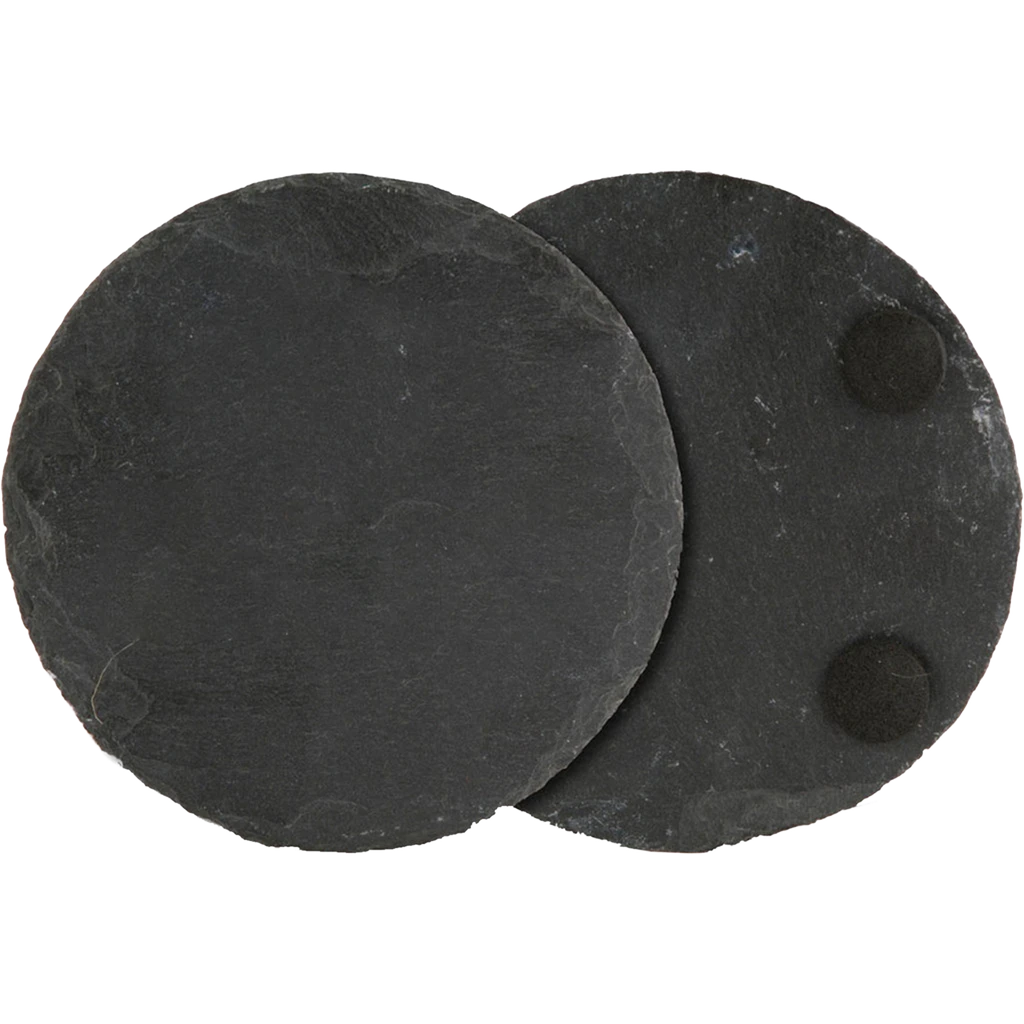 Custom Round Slate Coaster - Image 4