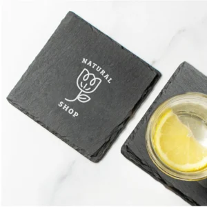 Custom Square Slate Coaster