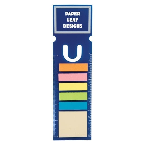 Rectangular Bookmark with Sticky Notes