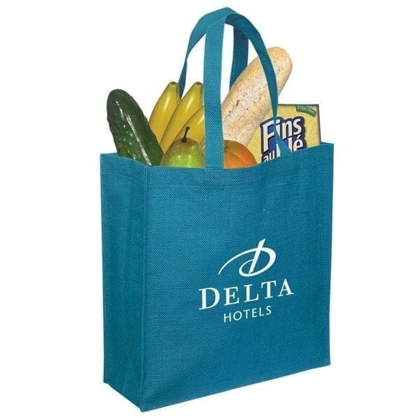 Laminated Jute Tote Bag - Image 3