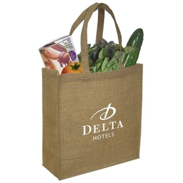 Laminated Jute Tote Bag - Image 5