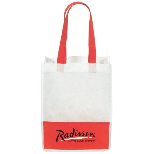 Non Woven "Mini Stripe" Tote Bag - Image 4