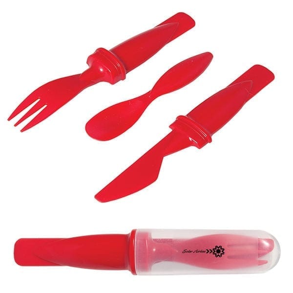 Compact Plastic Cutlery Set