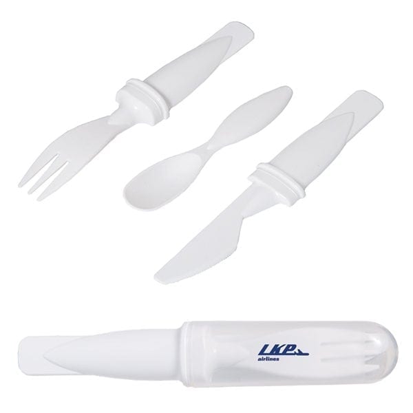 Compact Plastic Cutlery Set - Image 3