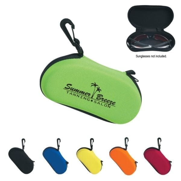 Sunglass Case With Clip