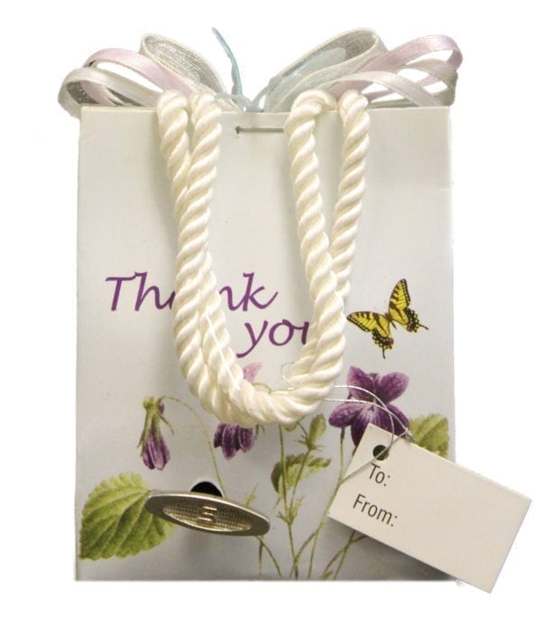 Wholesale Small Wind-Up Music Thank You Bag (3.63" x 3") - Image 2