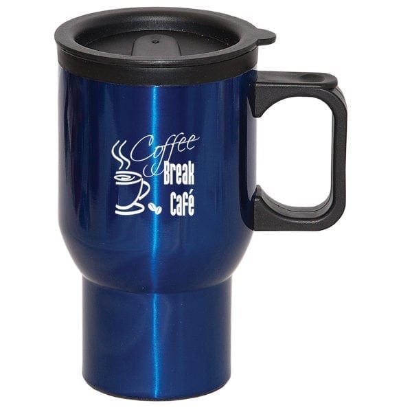 Custom 16oz / 500ml Right-On Travel Mug- Assorted Colours