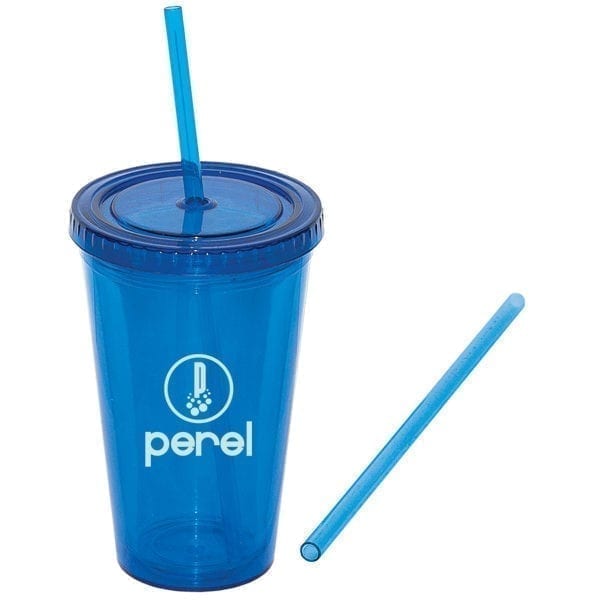 16oz Coloured Tumbler Travel Cup - Image 3
