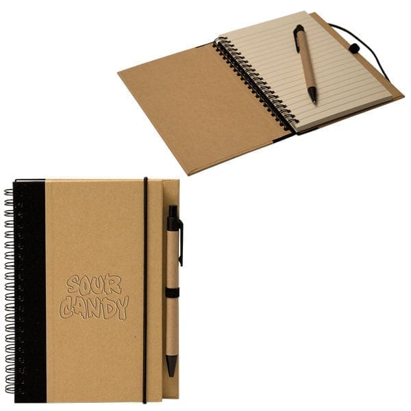 Recycled Cardboard Notebook - Image 4