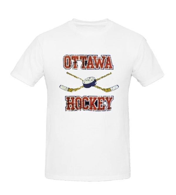 Wholesale Youth Crew Neck T-Shirts - Ottawa Hockey - Image 4