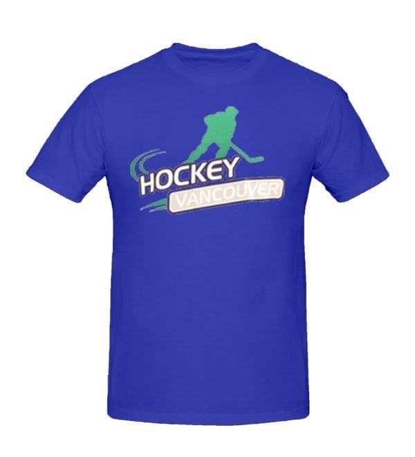 Wholesale youth Crew Neck T-Shirts - Vancouver Hockey (Size S-XL) - Image 3