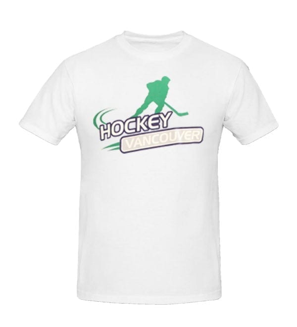 Wholesale youth Crew Neck T-Shirts - Vancouver Hockey (Size S-XL) - Image 2