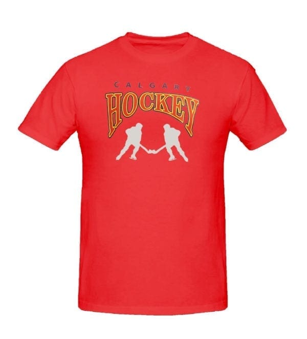 Wholesale Youth Crew Neck T-Shirts - Calgary Hockey - Image 2